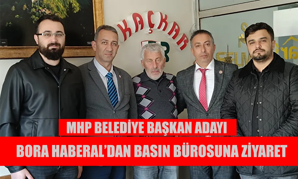 MHP Pazar İlçe Başkanı Biber ve Belediye Başkan Adayı Haberal 