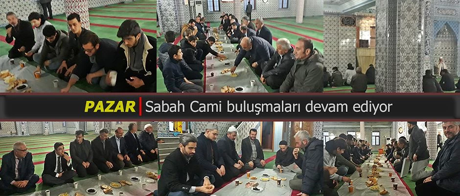 Cami-Gençlik buluşması Pazar Mesleki ve Teknik Anadolu Lisesi öğrencileriyle devam etti.