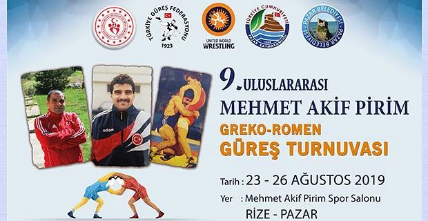 9. Uluslararası Mehmet Akif Pirim Güreş Turnuvası Başlıyor