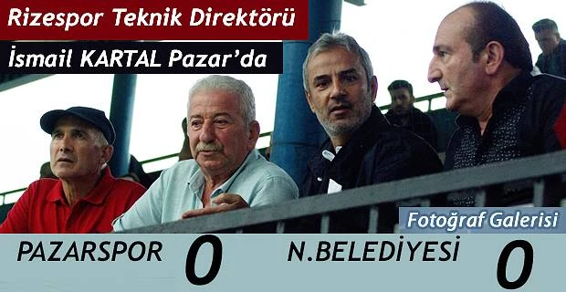Pazarspor Nevşehir Belediyesi 0-0