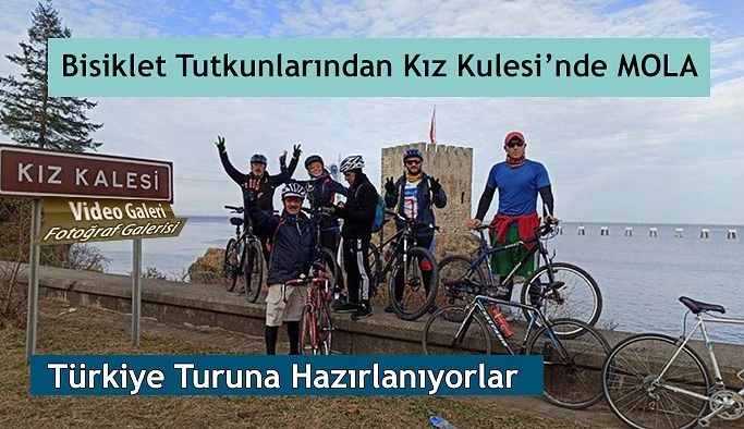 Bisiklet tutkunları hedef belirledi “Türkiye Turu”