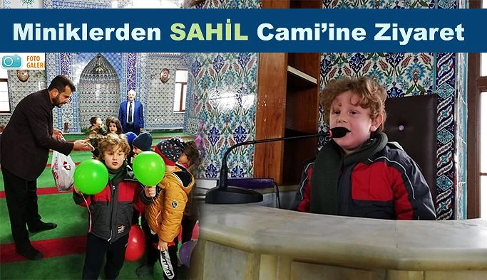 Pazar Sahil (4-6 Yaş) Kuran Kursu Cami Ziyareti yaptı.