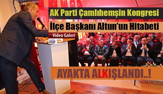 AK Parti’de Çamlıhemşin kongresi yapıldı