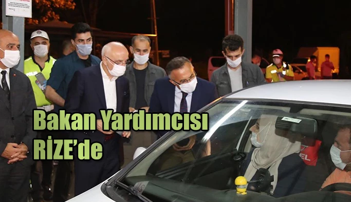 İçişleri Bakan Yardımcısı Tayyip Sabri Erdil, Uygulama Noktalarını Ziyaret Etti