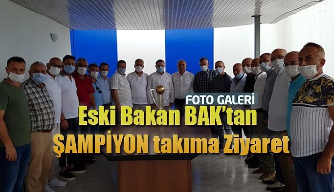Osman Aşkın Bak ’tan Pazarspor’a Ziyaret