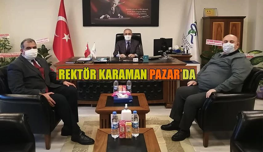 RTEÜ Rektörü Karaman: Pazar’da