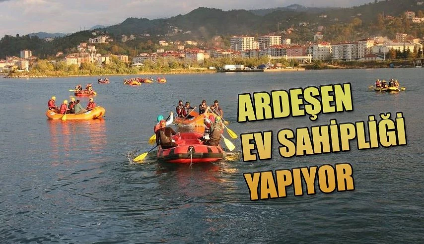 Türkiye Rafting Federasyonu Gelişim Kampı Ardeşen’de Başladı
