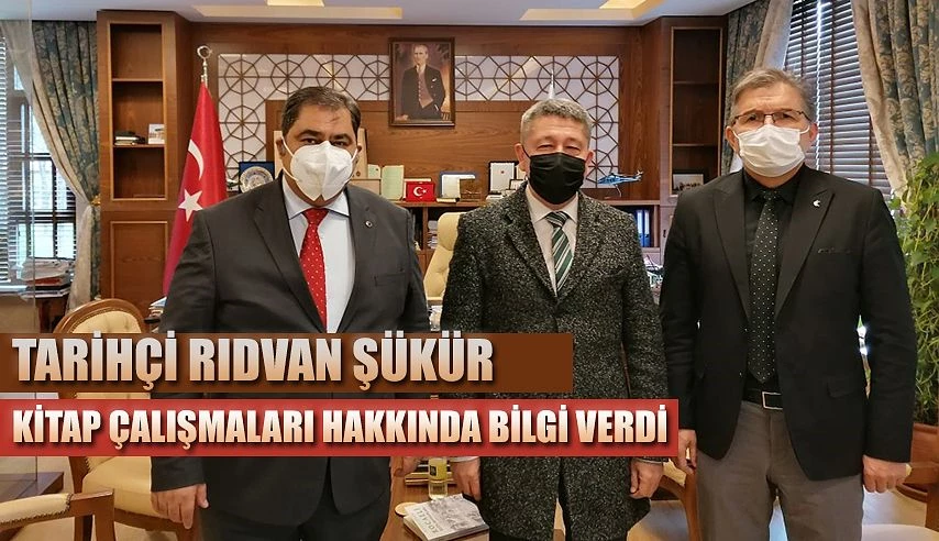 Tarihçi Rıdvan Şükür, Gebze Teknik üniversitesini ziyaret etti