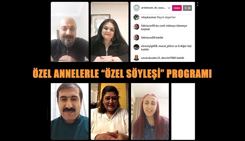 "ÖZEL ANNELERLE ÖZEL SÖYLEŞİ" PROGRAMI YAPILDI