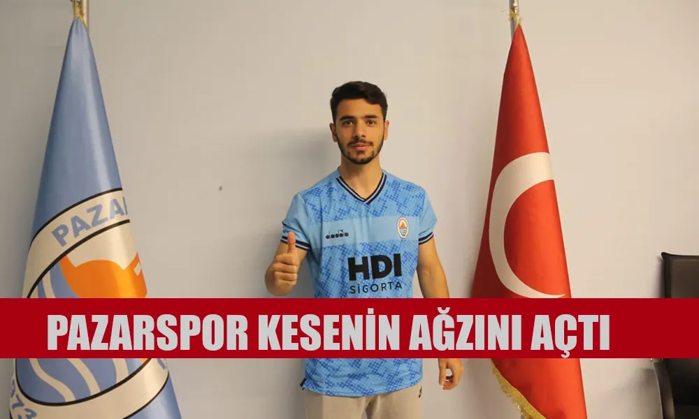 Pazarspor kesenin ağzını açtı