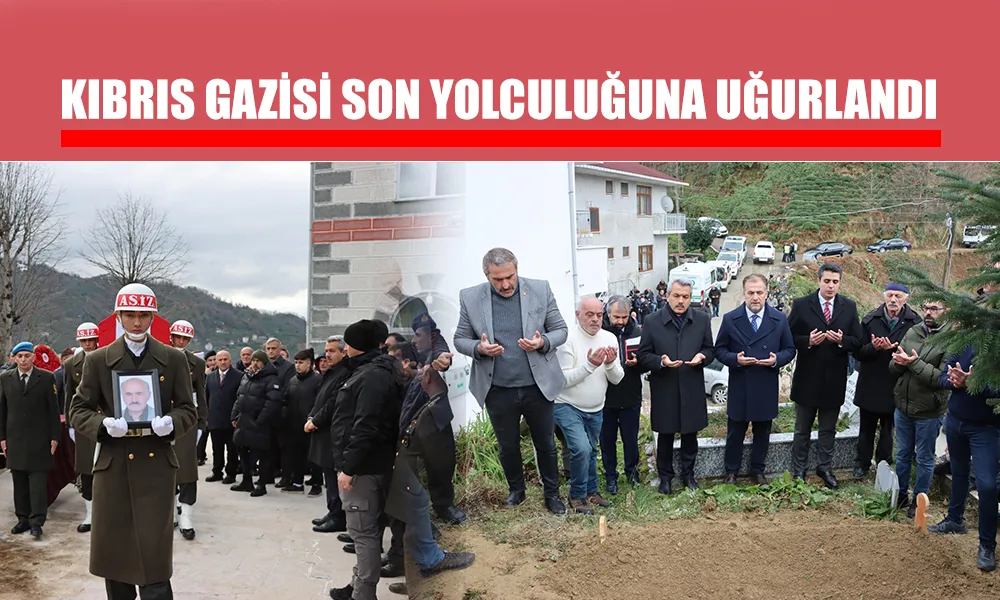 Kıbrıs Gazisi Mecit Balcı Son Yolculuğuna Uğurlandı