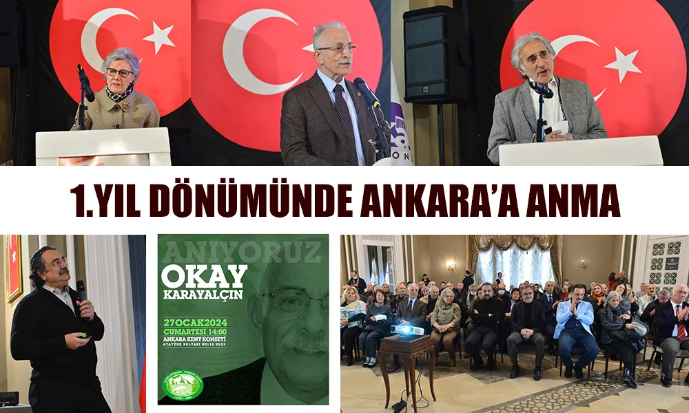 Okay Karayalçın 1. ölüm yıl dönümünde anıldı