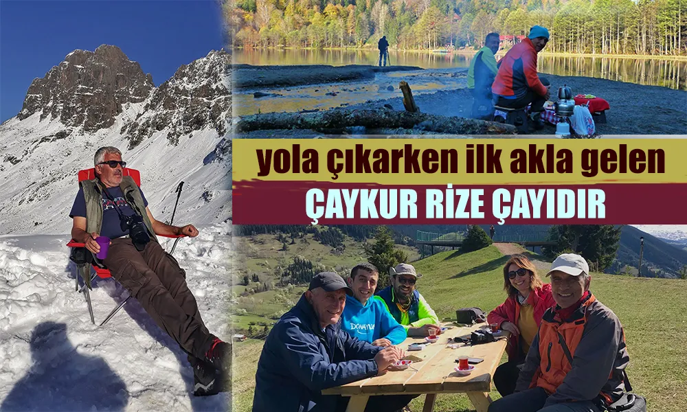 Üzerine Kar Yağan Tek Çay Türk Çayı: En güzel zirvelere yakışıyor 