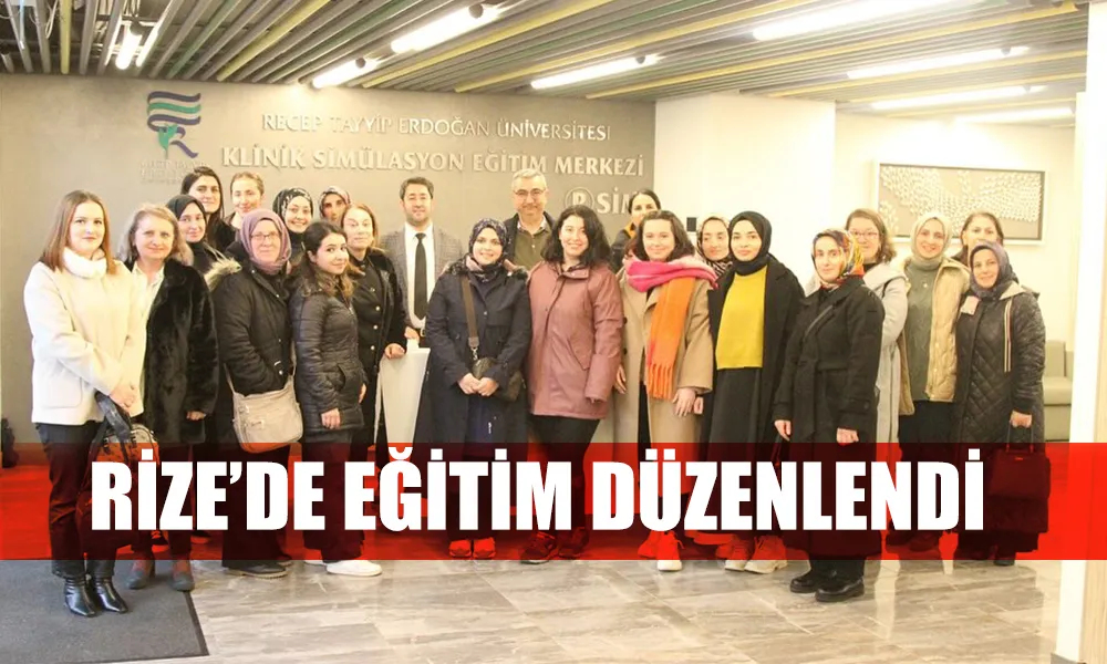 Rize’de “Ürüme Sağlığı Eğitimi” düzenlendi