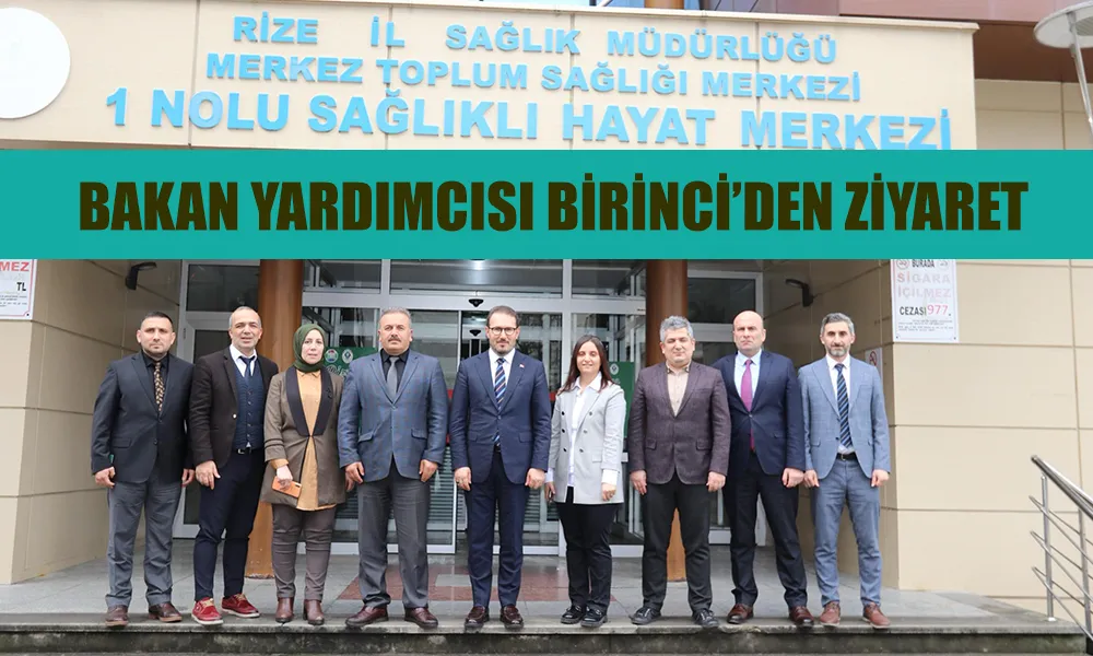 Birinci ’den İl Sağlık Müdürlüğüne ziyaret