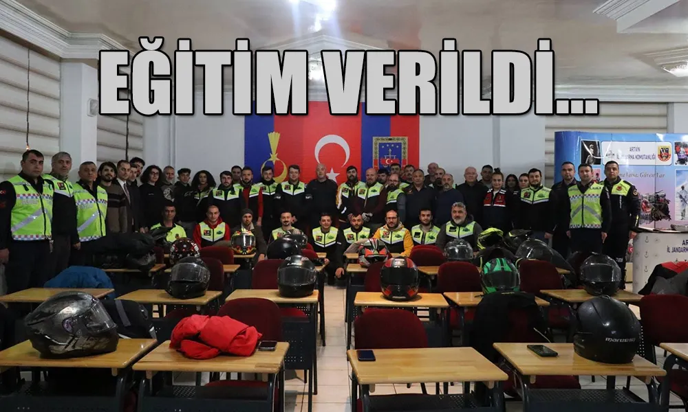 MOTOSİKLETÇİLERDEN MOROSİKLETÇİLERE EĞİTİM