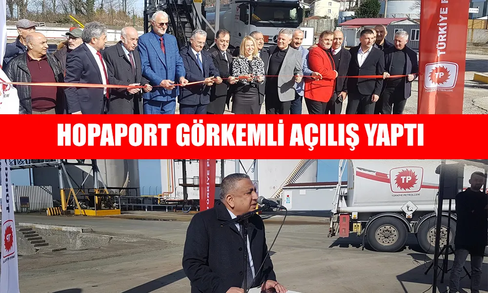 HOPAPORTTA GÖRKEMLİ AÇILIŞ