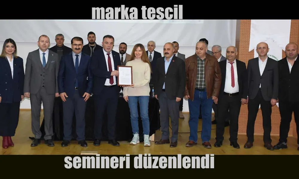 TSO MARKA TESCİLİ SEMİNERİ DÜZENLEDİ.