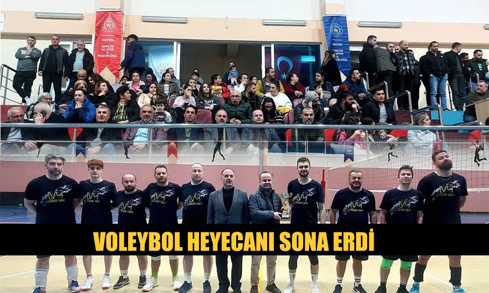 VOLEYBOL HEYECANI SONA ERDİ.