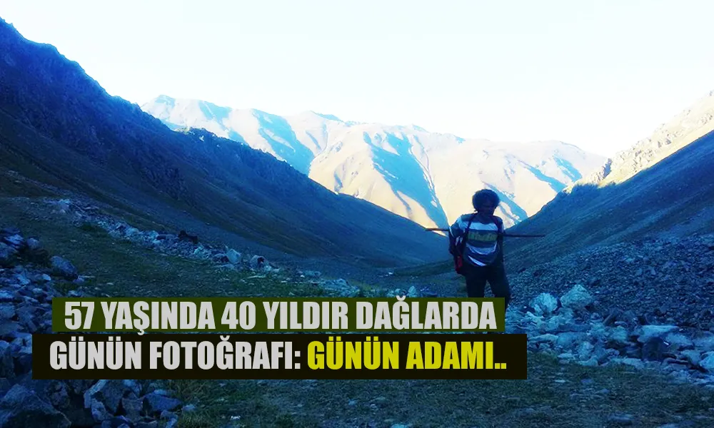 Günün Fotoğrafı: Bir Hayat adamış Çobanlığa!