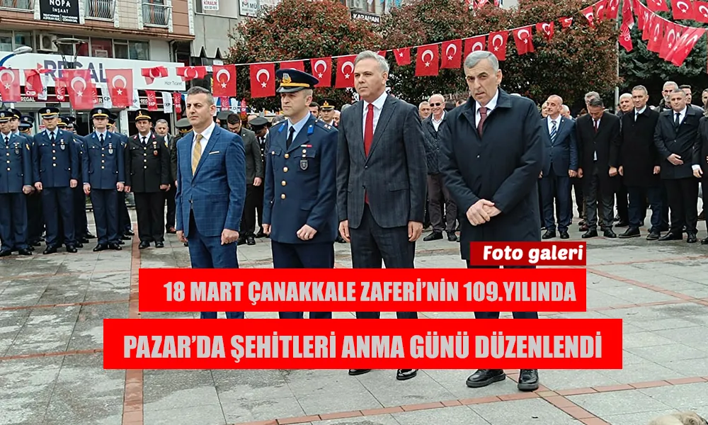 18 Mart Çanakkale Şehitleri için anma programı