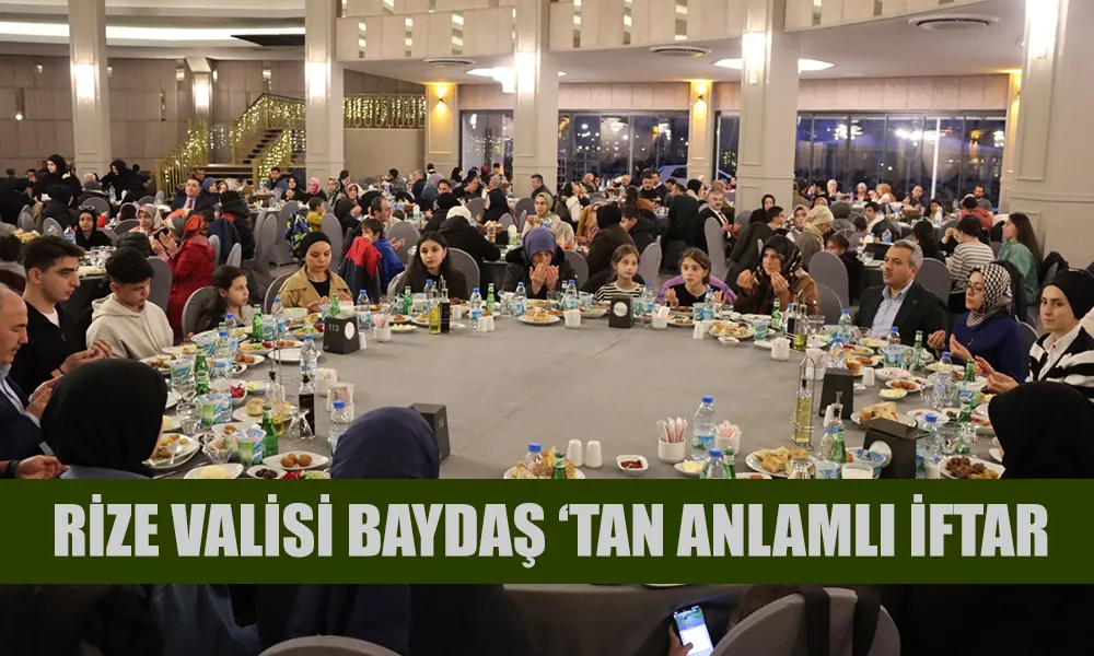 Vali Baydaş, Yetim Çocuklar ve Aileleriyle İftar Yaptı