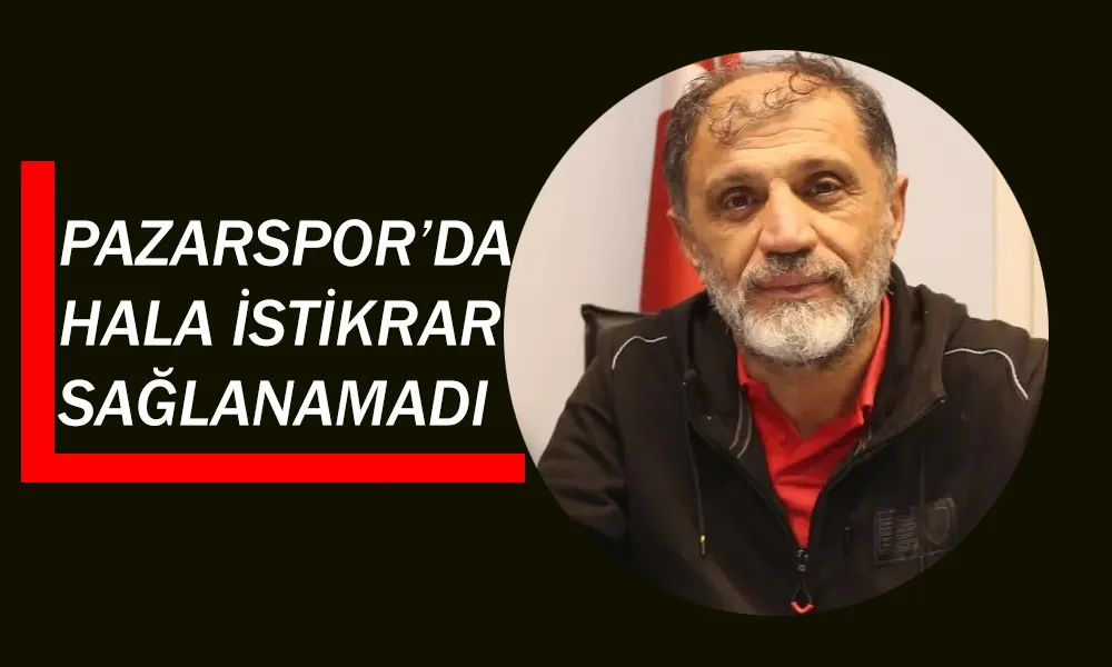 Taşkın Güngör ile 4.maça çıkacak Pazarspor Galibiyet bekliyor