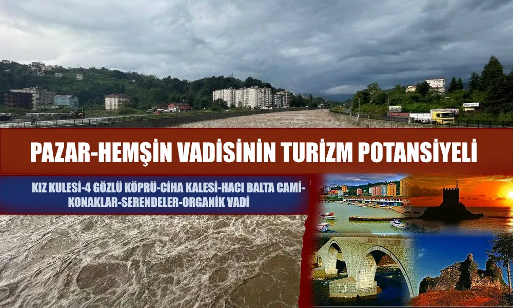 Pazar-Hemşin Vadisi Turizm Potansiyeli