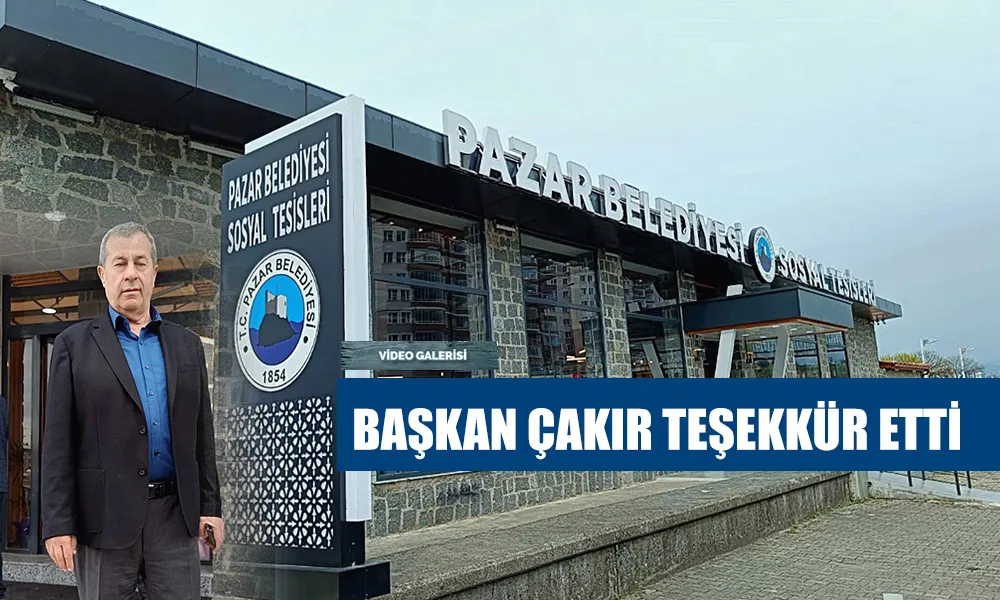 Başkan Çakır, “Emeği geçenlere teşekkür ediyorum”