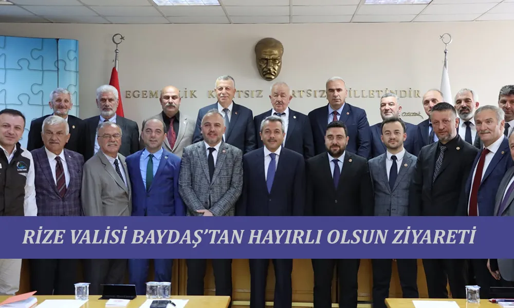 Vali Baydaş’dan İl Genel Meclisine Hayırlı Olsun Ziyareti