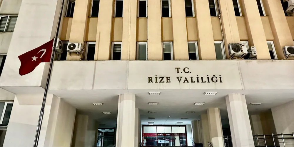 Rize valiligi uyarılarda bulundu 