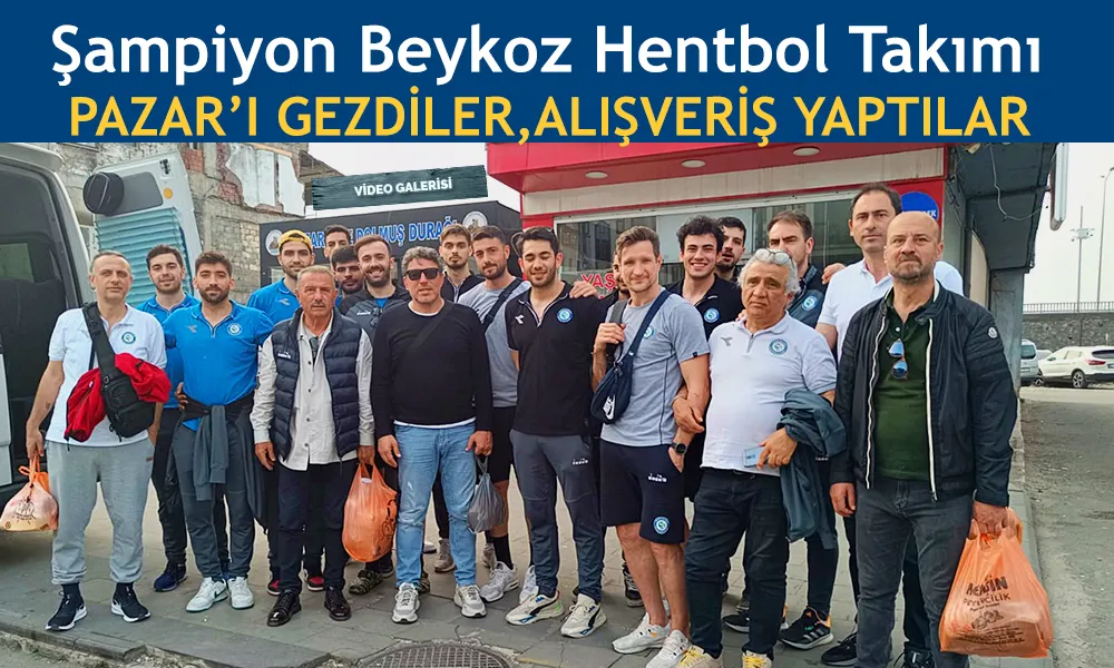 Beykoz Belediyespor, Hentbol Erkekler Süper Lig takımı Pazar’da