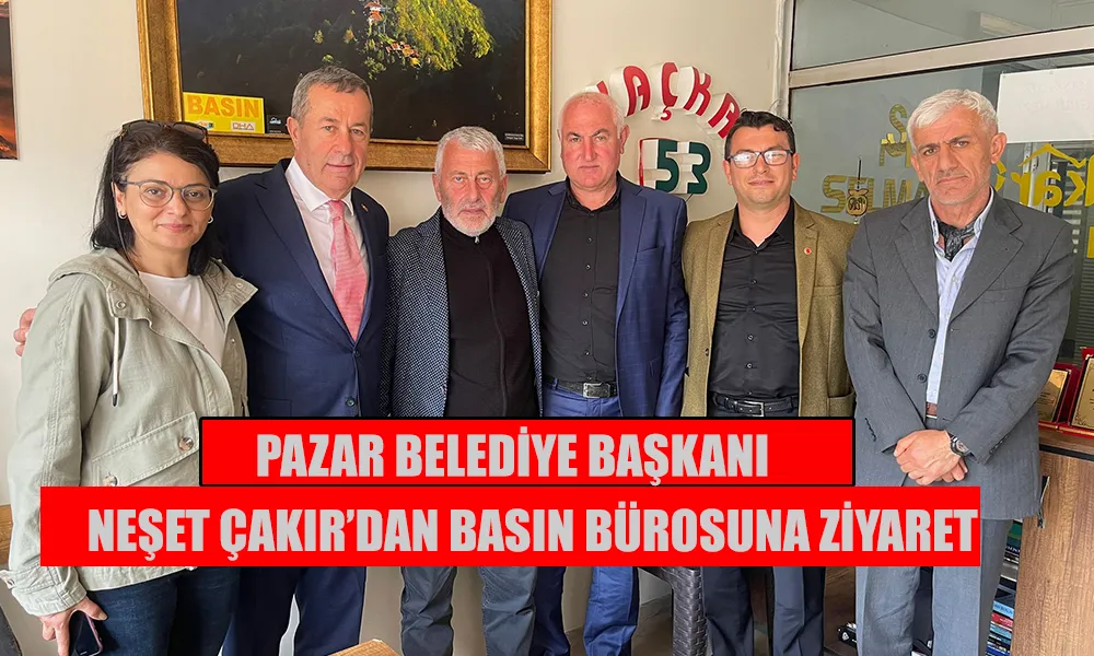 Çakır’dan Basın Büromuza Ziyaret