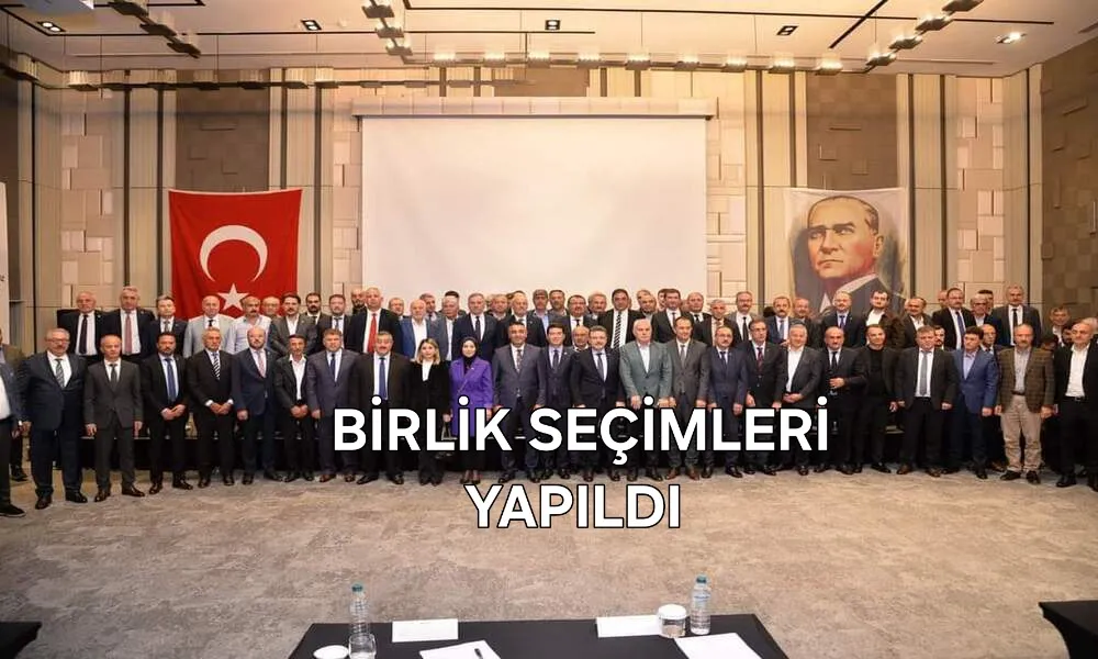 Birlik Seçimleri Yapıldı 