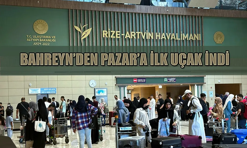 İLK CHARTER YOLCULARI PAZAR