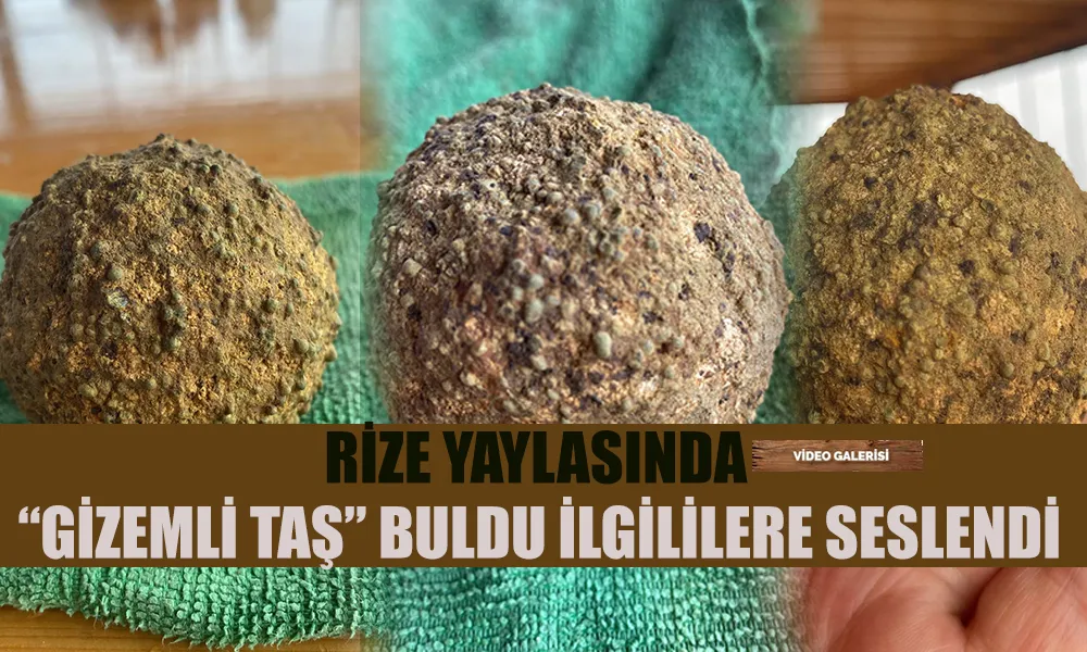 İşletmeci Keskin’in bulduğu gizemli taş meteor parçası mı?