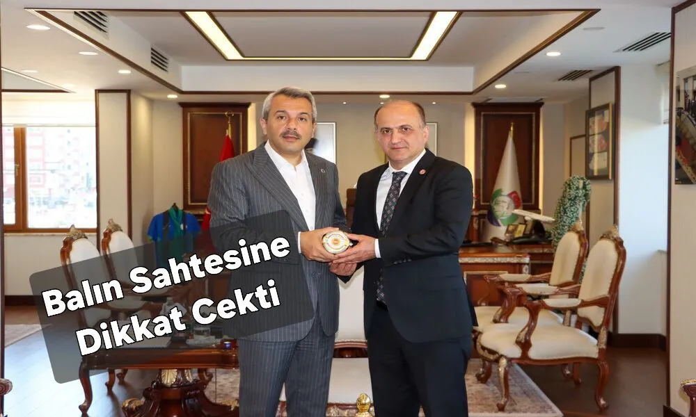 Balın sahtesine dikkat çekti 
