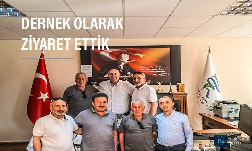 Dernek olarak ziyaret ettiler