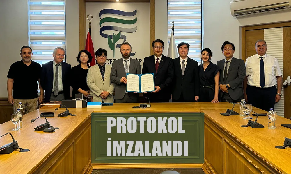 RTEÜ Üniversitesi ile Kore Daegu Haany Üniversitesi Arasında İş Birliği Protokolü İmzalandı