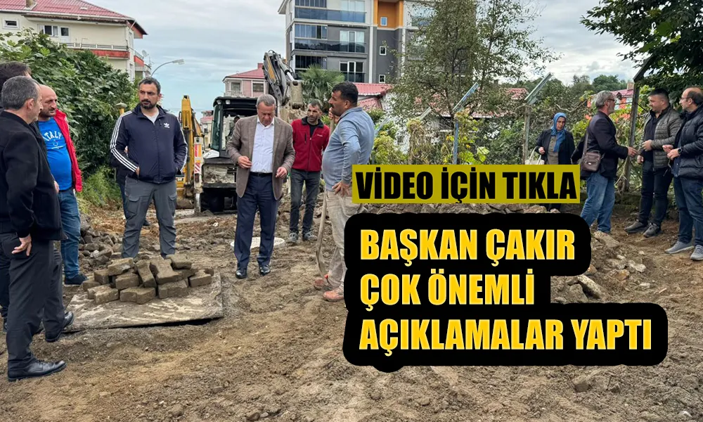 Pazar Mahallesi’nde Yol Çalışmaları Başladı: Başkan Çakır’dan Hayırseverlere Çağrı