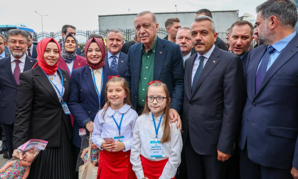 Cumhurbaşkanı Erdoğan Rize Valiliği