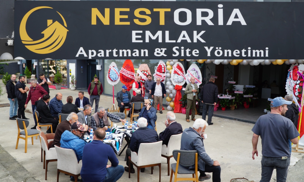 Pazar’da NESTORİA Emlak Apartman ve Site Yönetimi açıldı