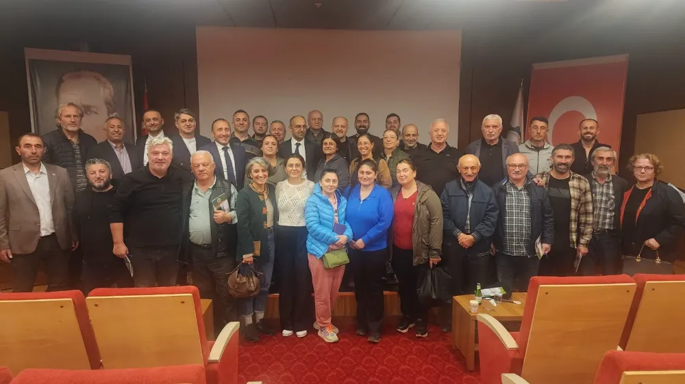 İPEK BÖCEKÇİLİĞİ EĞİTİMİ’ HOPA TSO’DA GERÇEKLEŞTİRİLDİ