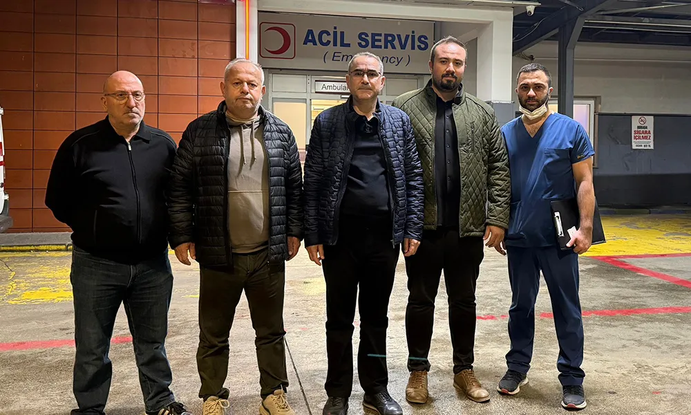 İL SAĞLIK MÜDÜRÜMÜZDEN GIDA ZEHİRLENMESİNDEN ETKİLENEN VATANDAŞLARIMIZA ZİYARET