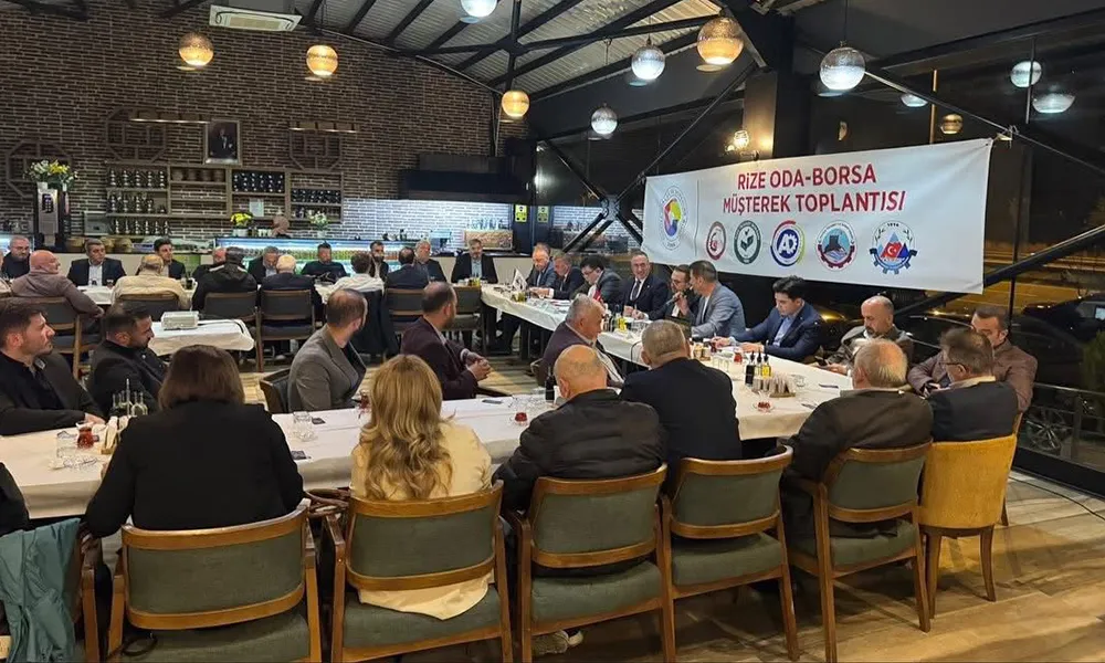 Rize İli Oda/Borsa Müşterek Meclis Toplantısı Ardeşen’de Gerçekleştirildi