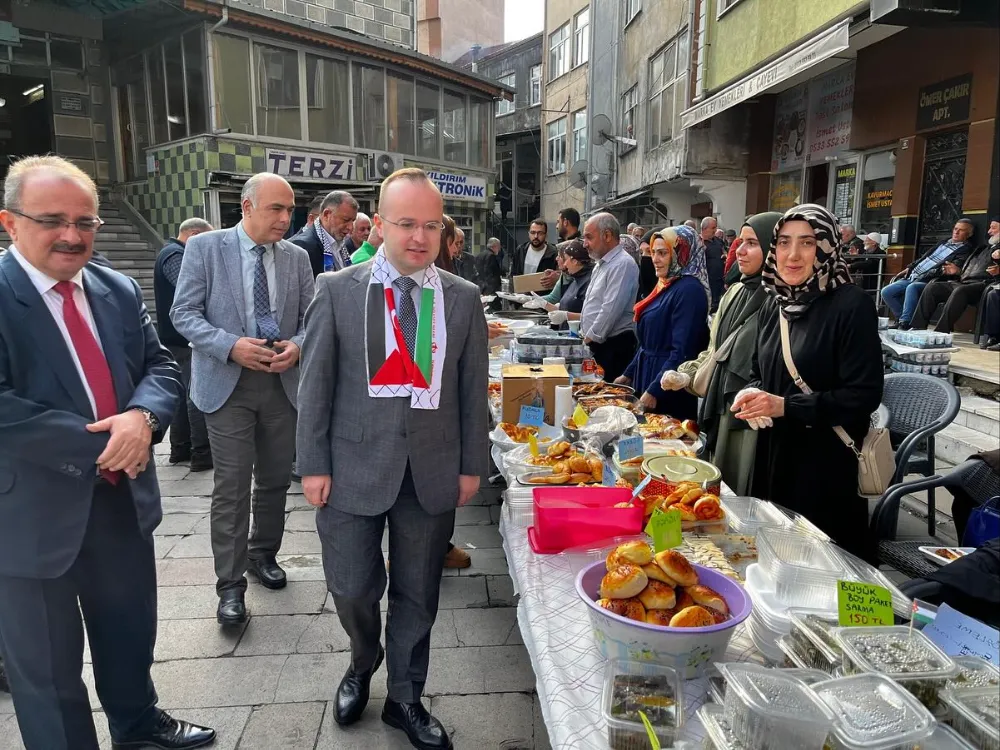 HOPA MÜFÜTÜLÜĞÜNDEN FİLİSTİN’E DESTEK KERMESİ