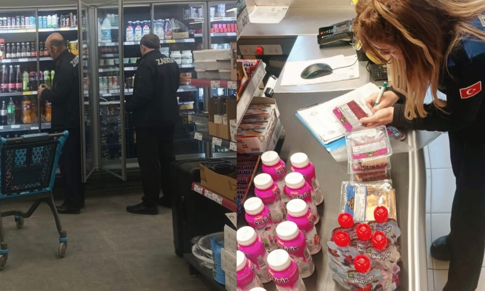 Pazar’da Market Denetimleri Sıkılaştı