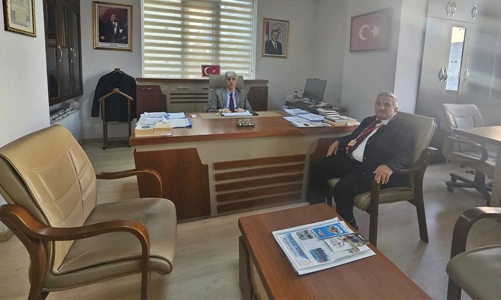 MİLLÎ EĞİTİM MÜDÜRÜ GÜNDÜZ’E TANIŞMA ZİYARETİ