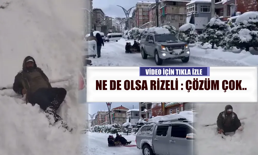 Rizelilerden Kışa Karşı Çözümler!