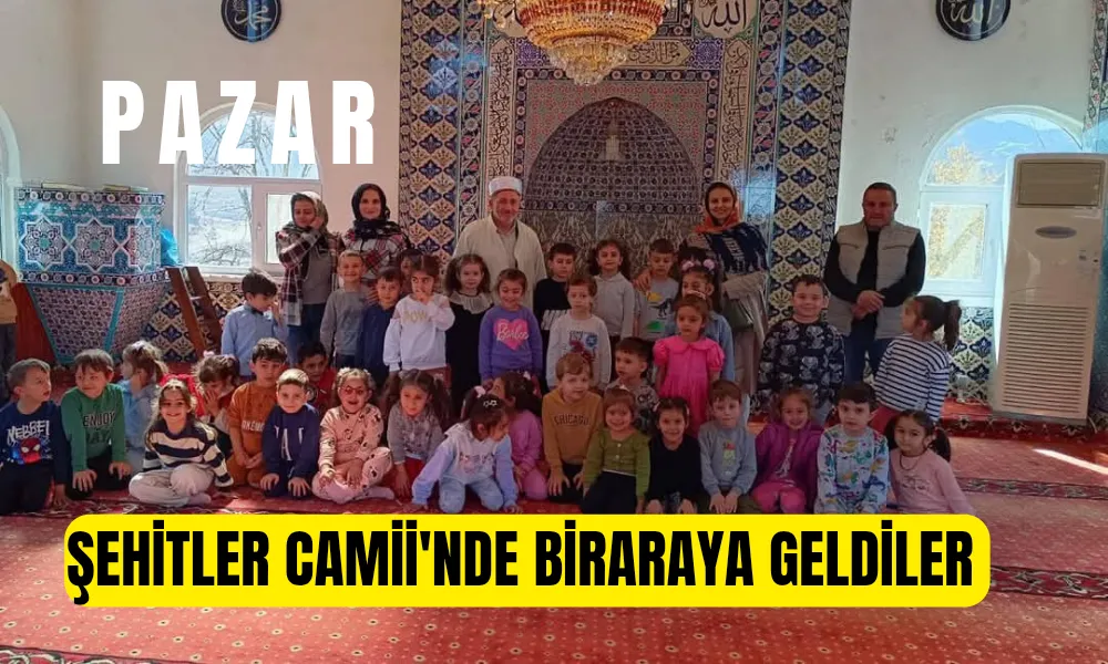 Okul Buluşması” etkinliğinde Şehitler Camii’nde bir araya geldi.